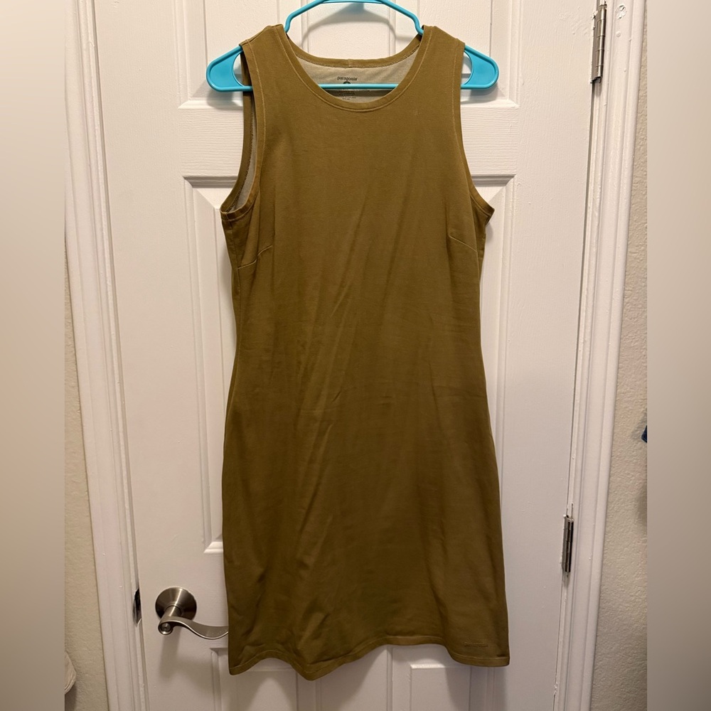 Patagonia Olive Midi Dress Size M